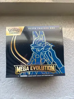 Pokemon TCG Mega Evolution Lucario Elite Trainer Box ETB - New/ Factory Sealed - Image 1