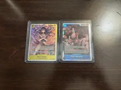 One Piece TCG English EB03 Nico Robin 055 & Boa Hancock 026 SR Bundle NM-M+ - Image 1