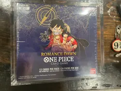 One Piece OP-01 Romance Dawn Blue Bottom Booster Box SEALED English 1st Wave - Image 1