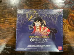 One Piece OP-01 Romance Dawn Blue Bottom Booster Box SEALED English 1st Wave - Image 2