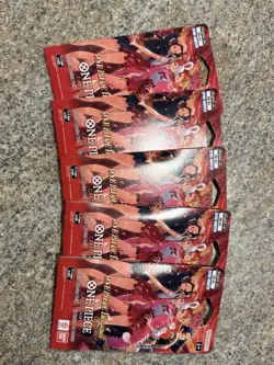 Bandai EB-03 One Piece Heroines Booster Packs 5x English Version, Sealed!! - Image 1