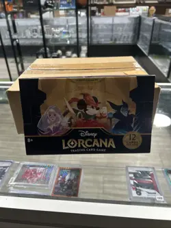 SEALED FULL CASE Disney Lorcana: The First Chapter Booster Box - 24 Packs - Image 5