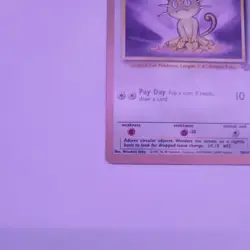 Meowth - 56/64 - Jungle Set - Gold Border US Promo - Pokemon Card NM/LP - Image 4