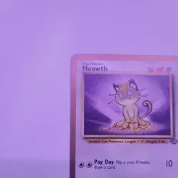 Meowth - 56/64 - Jungle Set - Gold Border US Promo - Pokemon Card NM/LP - Image 5