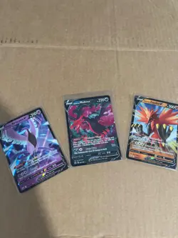 Galarian Moltres, Galarian Articuno, Galarian Zapdos - 3 Card Pokemon Set All NM - Image 1
