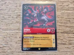 LEGENDARY CARD HYDRA DEADLY SERPENT DISNEY LORCANA INTO THE INKLANDS 108/204 - Image 2