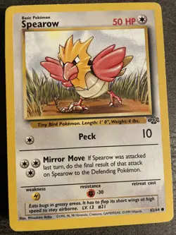 pokemon cards jungle set mixed cards lot X13 Cards No Repeats - Image 2