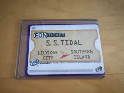 2003 Pokemon EON Ticket Nintendo Power Ruby Sapphire GBA Game Boy E-Reader Card - Image 4