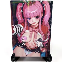 One Piece Perona Sexy Hot Anime Waifu Girl Lewd Doujin Goddess Story Art Card - Image 2