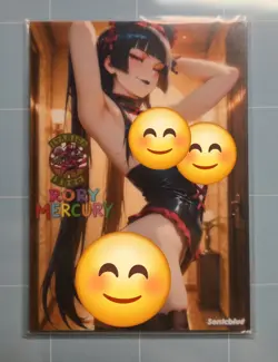 Rory Mercury Gate Custom Glow In The Dark Waifu Card Fan Art 1 - Image 1