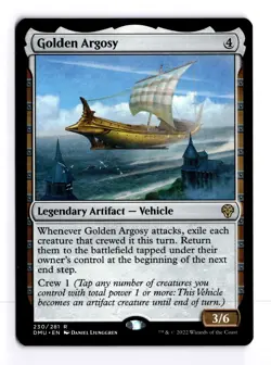 Golden Argosy 230 Dominaria United R MTG LP - Image 1