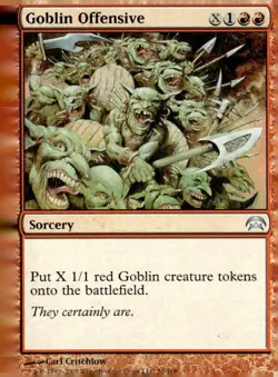 Planechase #56 Goblin Offensive - Image 1
