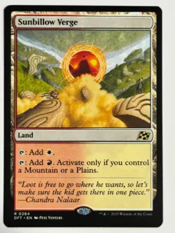 Sunbillow Verge Aetherdrift 264 Near Mint DFT Magic MTG - Image 1