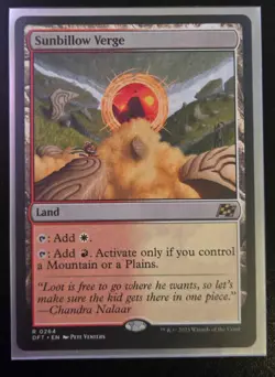 1x Sunbillow Verge - Aetherdrift (DFT) #264 - Near Mint - Regular Rare - Image 1