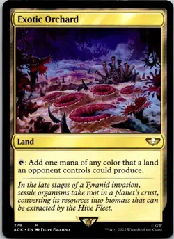 Magic the Gathering Exotic Orchard Warhammer 40,000 Commander MTG Free Shipping! - Image 1