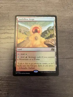 Magic the Gathering MTG Sunbillow Verge Foil Near Mint - Image 2