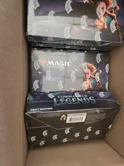 Commander Legends Draft Booster Box CMR NEW SEALED MTG 630509796434 - Image 2