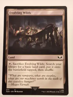 Evolving Wilds - Warhammer 40,000 - Magic the Gathering MTG Nice! - Image 1