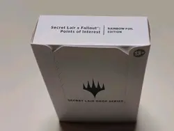 Fallout: Points of Interest Rainbow Foil Sealed Secret Lair MtG Magic Gathering - Image 1