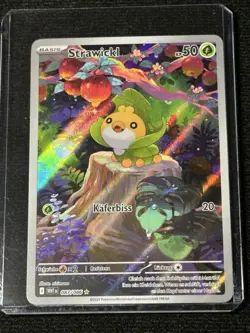 Pokemon Weiße Flammen Strawickl WHT 087/086 AR Fullart Deutsch NM - Image 3