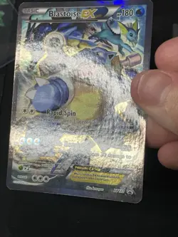 Pokemon TCG Blastoise EX XY 122 Black Star Promo - Image 3