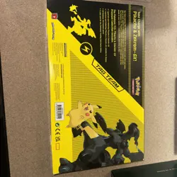 Pokemon TCG Pikachu and Zekrom-GX Tag Team Premium Collection Brand New See Pics - Image 5