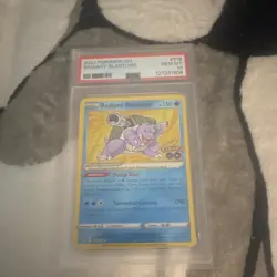 Pokemon TCG Radiant Blastoise Radiant Rare Pokemon GO Holo PSA 10 #018/078 - Image 1