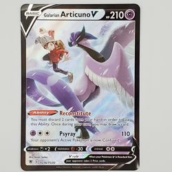 Galarian Articuno V - TG16/TG30 - Trainer Gallery Ultra Rare NM Pokemon TCG - Image 1