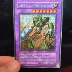 Yu-Gi-Oh! Elemental Hero Grand Neos 2007 Collectors Tin Secret Rare CT04-EN001 - Image 1