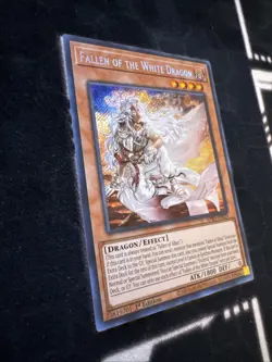 Yu-Gi-Oh! Fallen of The White Dragon 1st Edition Secret Rare BPRO-EN024 - Image 2