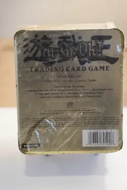 Yugioh 2003 Blue Eyes White Dragon Collectors Tin Factory Sealed (Torn Wrap) - Image 2
