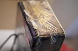 Yugioh 2003 Blue Eyes White Dragon Collectors Tin Factory Sealed (Torn Wrap) - Image 3