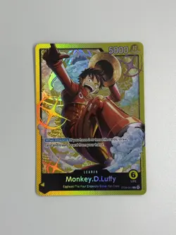 One Piece TCG - ST29 - Monkey.D.Luffy ST29-001 Leader - English - Image 1