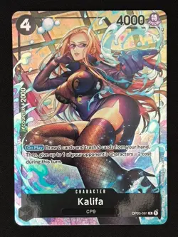 Kalifa (OP03-081) (Alternate Art) - Pillars of Strength - One Piece Card Game - Image 1