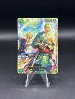 One Piece Roronoa Zoro SP OP14-EB04/PRB02-006 English - Image 1