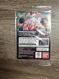 One Piece Monkey.D.Luffy US Voyage Card SEALED - Basketball Promo - Image 4