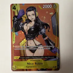 Nico Robin ST29-009 Blocker Trigger Starter Deck 29 Egghead One Piece CCG Card - Image 1