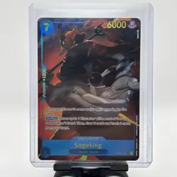 Sogeking OP03-122 SEC Alt Art Pillars of Strength One Piece TCG Card ENG - Image 1