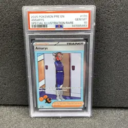 AMARYS 170/131 - PSA 10 - Prismatic Evolutions SIR Special Illustration Rare - Image 1