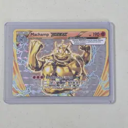 Pokemon Machamp BREAK XY Evolutions Rare Holo Card #60/108 - Image 1