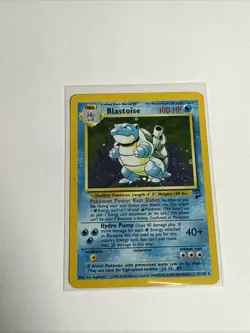 BLASTOISE - 2/130 - BASE SET 2 - HOLO RARE - POKEMON CARD - Image 1