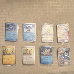 Pokemon Scarlet & Violet Promo Lot 8 Cards Cryogonal Articuno Glaceon EX Pikachu - Image 1