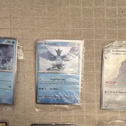 Pokemon Scarlet & Violet Promo Lot 8 Cards Cryogonal Articuno Glaceon EX Pikachu - Image 5