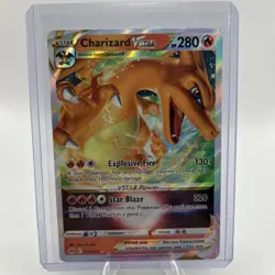 Pokemon Charizard VSTAR 019/159 Crown Zenith Full Art Holo Ultra Rare Card - Image 1