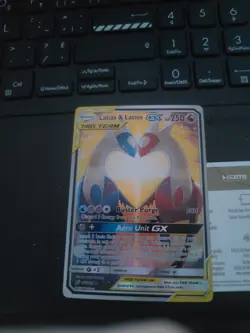 pokemon card Latias & Latios Tag Team near mint holo - Image 1