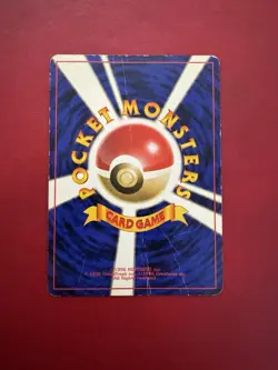 Hitmonchan 107 Japanese Holo Rare Base Set Pokemon Card DMG - Image 2