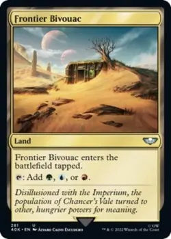 ~ Frontier Bivouac ~ NM ~ UB: Warhammer 40K ~ MTG ~ - Image 1