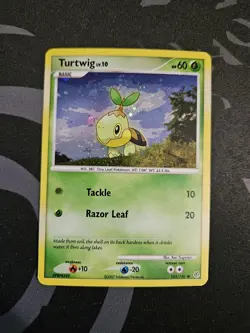 Turtwig - (Cosmos Holofoil) 103/130 League & Championship Cards Holo LP - Image 1