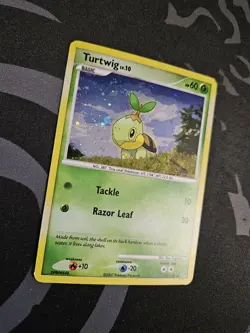 Turtwig - (Cosmos Holofoil) 103/130 League & Championship Cards Holo LP - Image 2