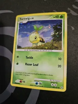 Turtwig - (Cosmos Holofoil) 103/130 League & Championship Cards Holo LP - Image 3
